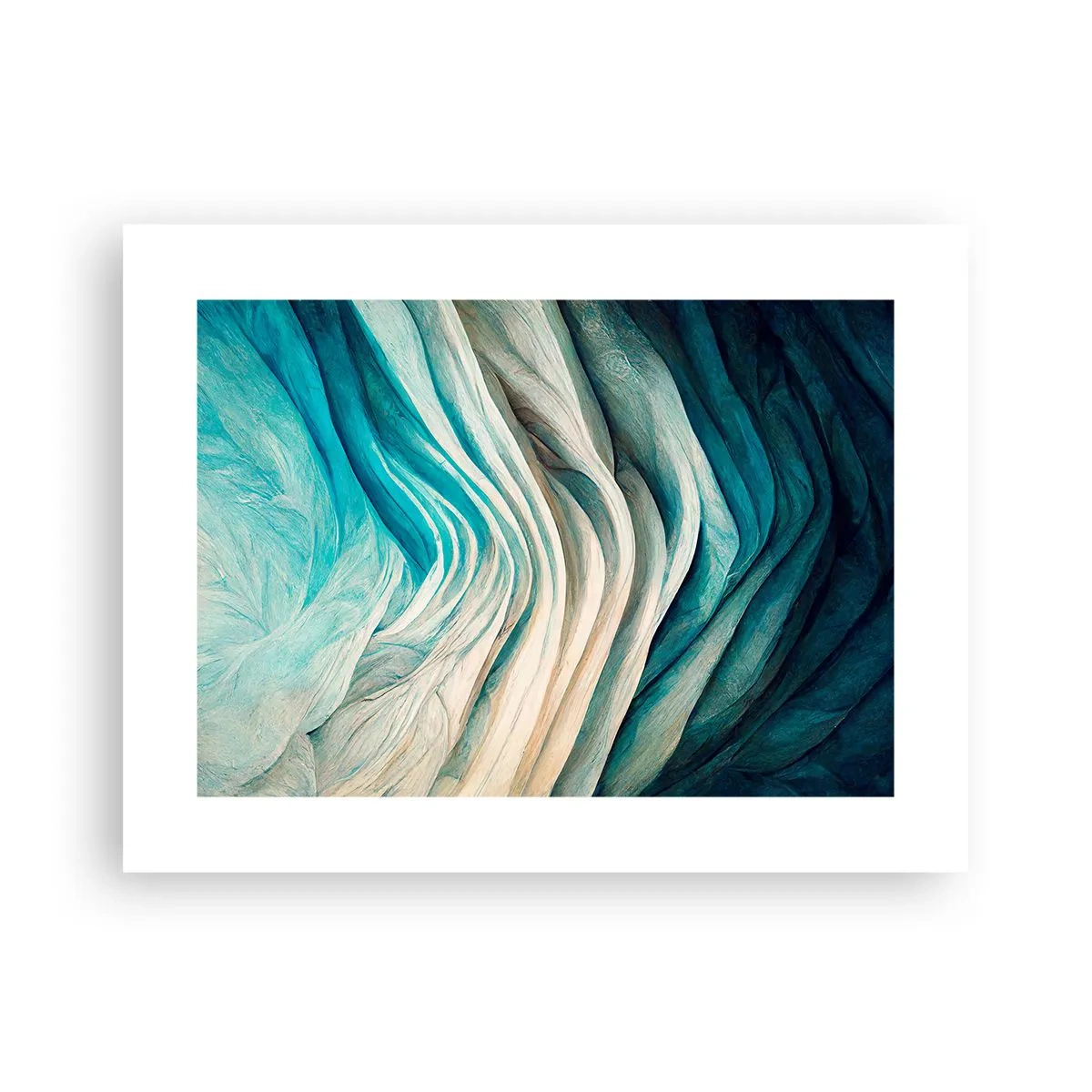 Poster - Insațiabilitate albastră - 40x30 cm