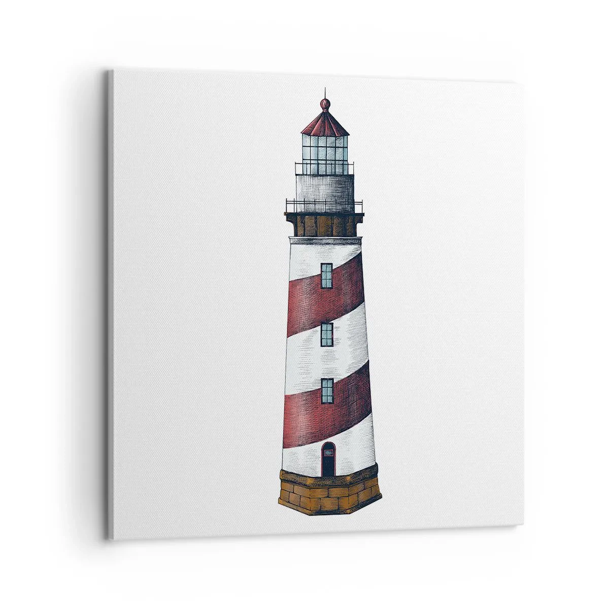 Tablou pe pânză - Întotdeauna de veghe - 60x60 cm