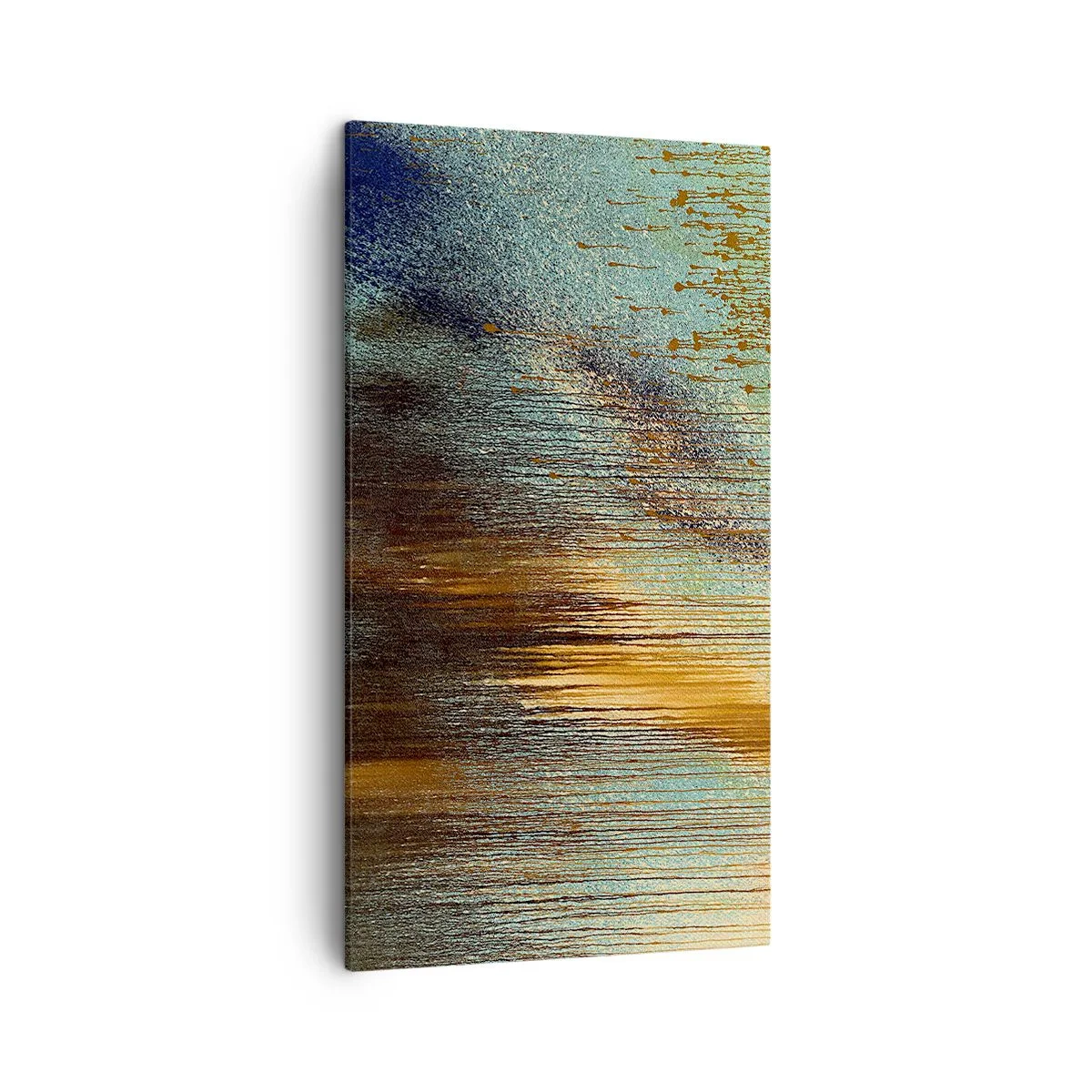 Tablou pe pânză - O compoziție cromatică neaccidentală - 45x80 cm