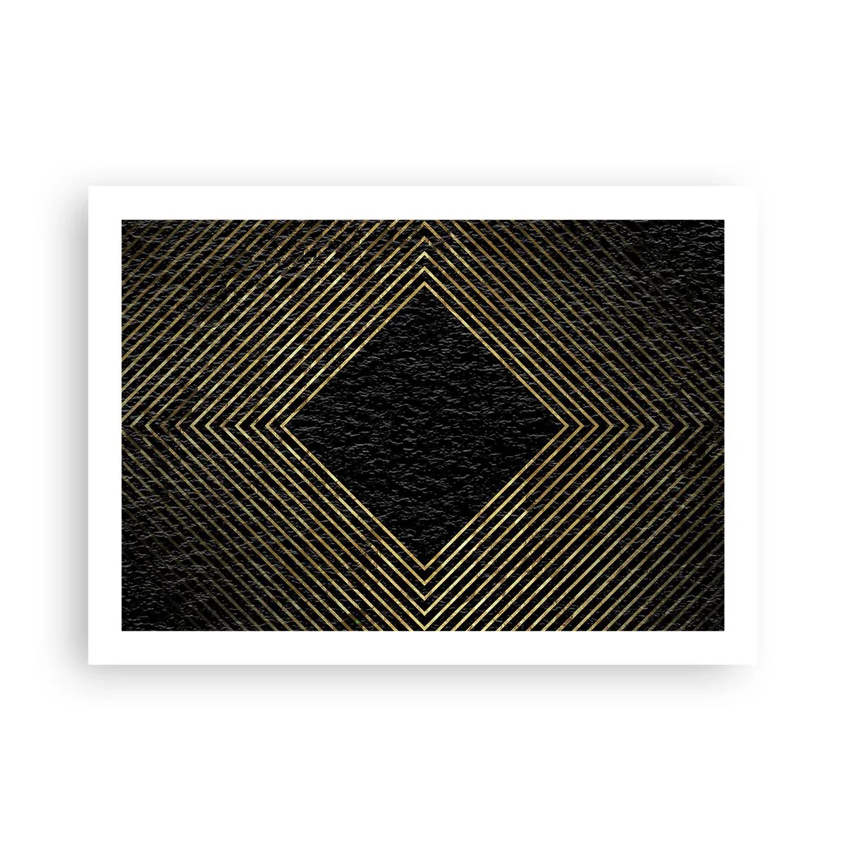 Poster - Geometrie în stil glamour - 70x50 cm
