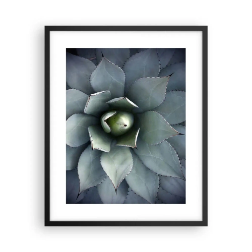 Poster în ramă neagră - Momește și avertizează - 40x50 cm