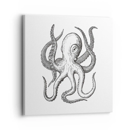 Tablou pe pânză - Dansând cu valurile - 30x30 cm