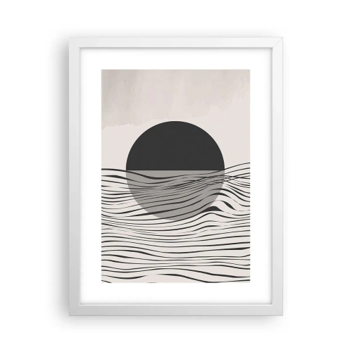 Poster în ramă albă - Semicompunere - 30x40 cm