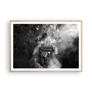 Poster în ramă de stejar deschis - Mama însăși - Natura - 100x70 cm