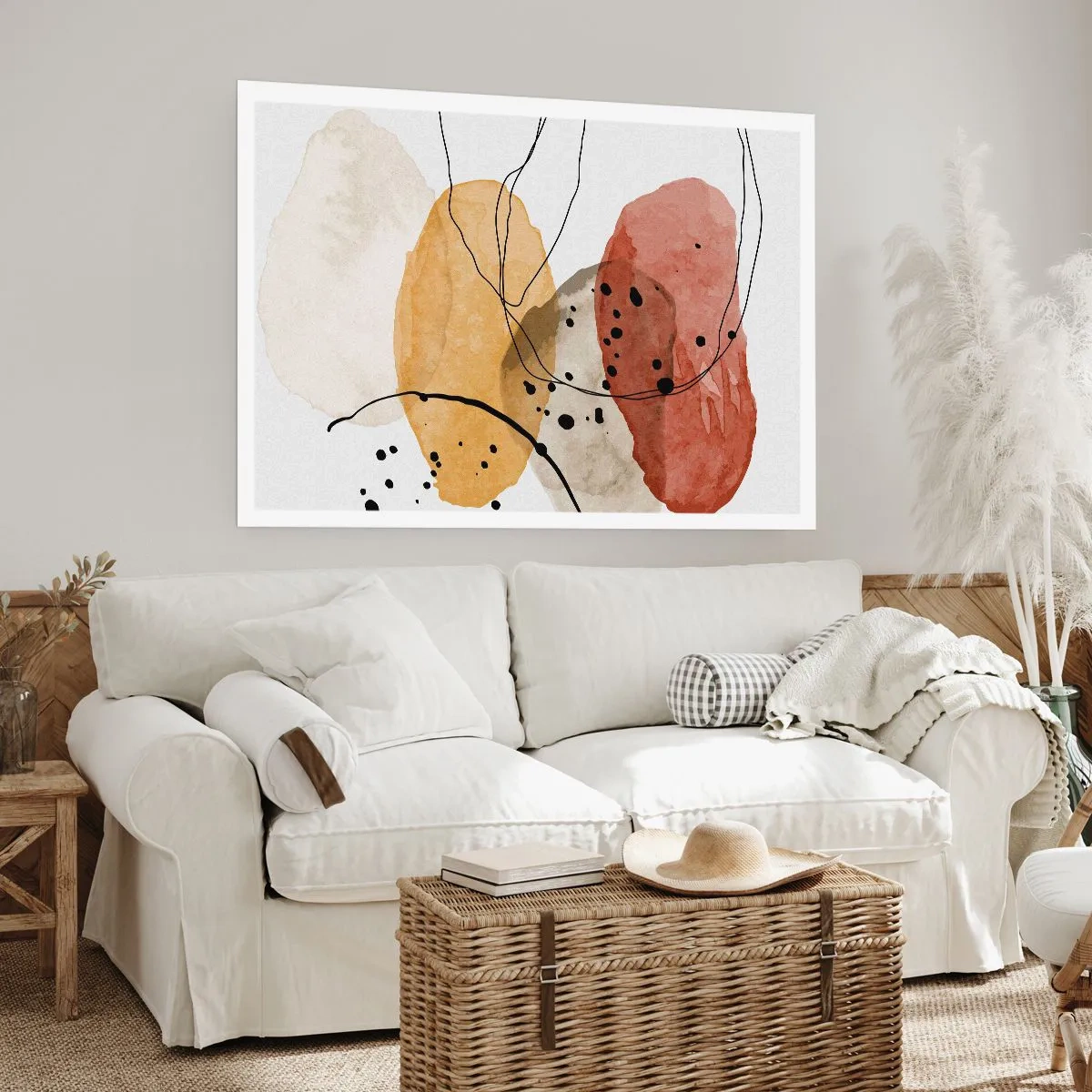 Poster - Ca aerul, limpezi și ușoare - 40x30 cm