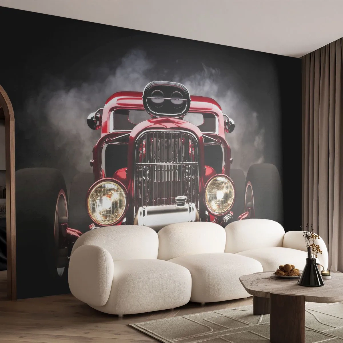 Tapet Standard Eco - Rapid și furios de frumos - Automobile, Mașină, Sport - 200x140 cm
