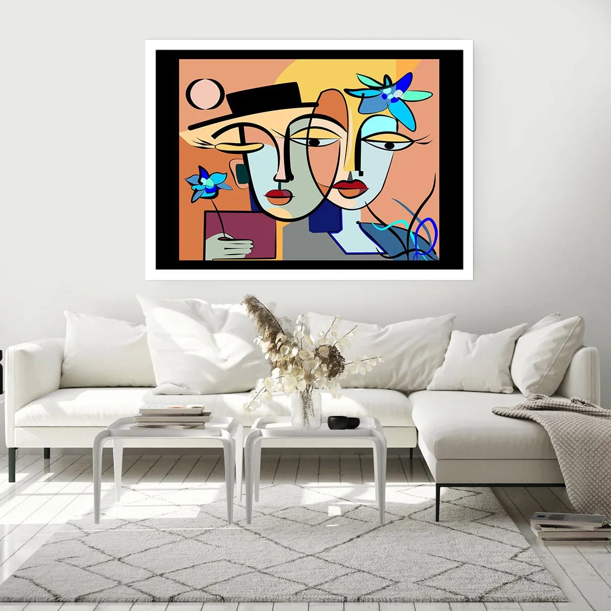 Poster - Întâlnire cu Picasso - 91x61 cm