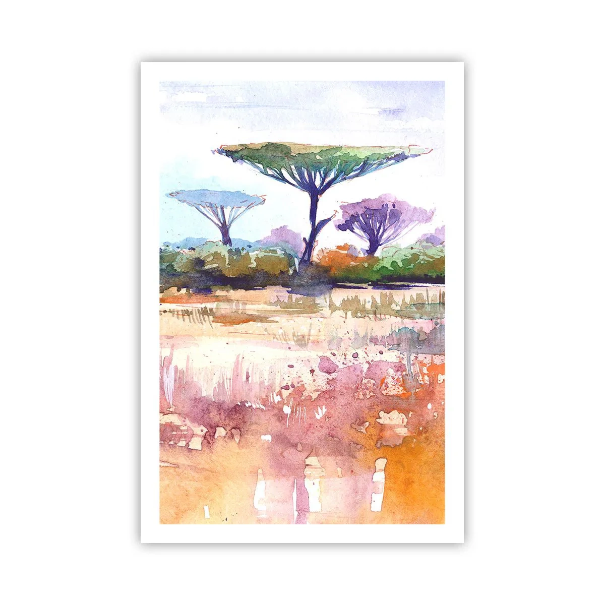 Poster - Culorile savanei - 61x91 cm