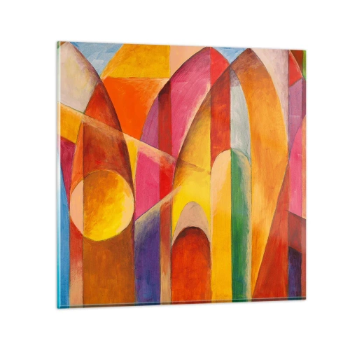 Tablou pe sticlă - Catedrala Soarelui - 50x50 cm