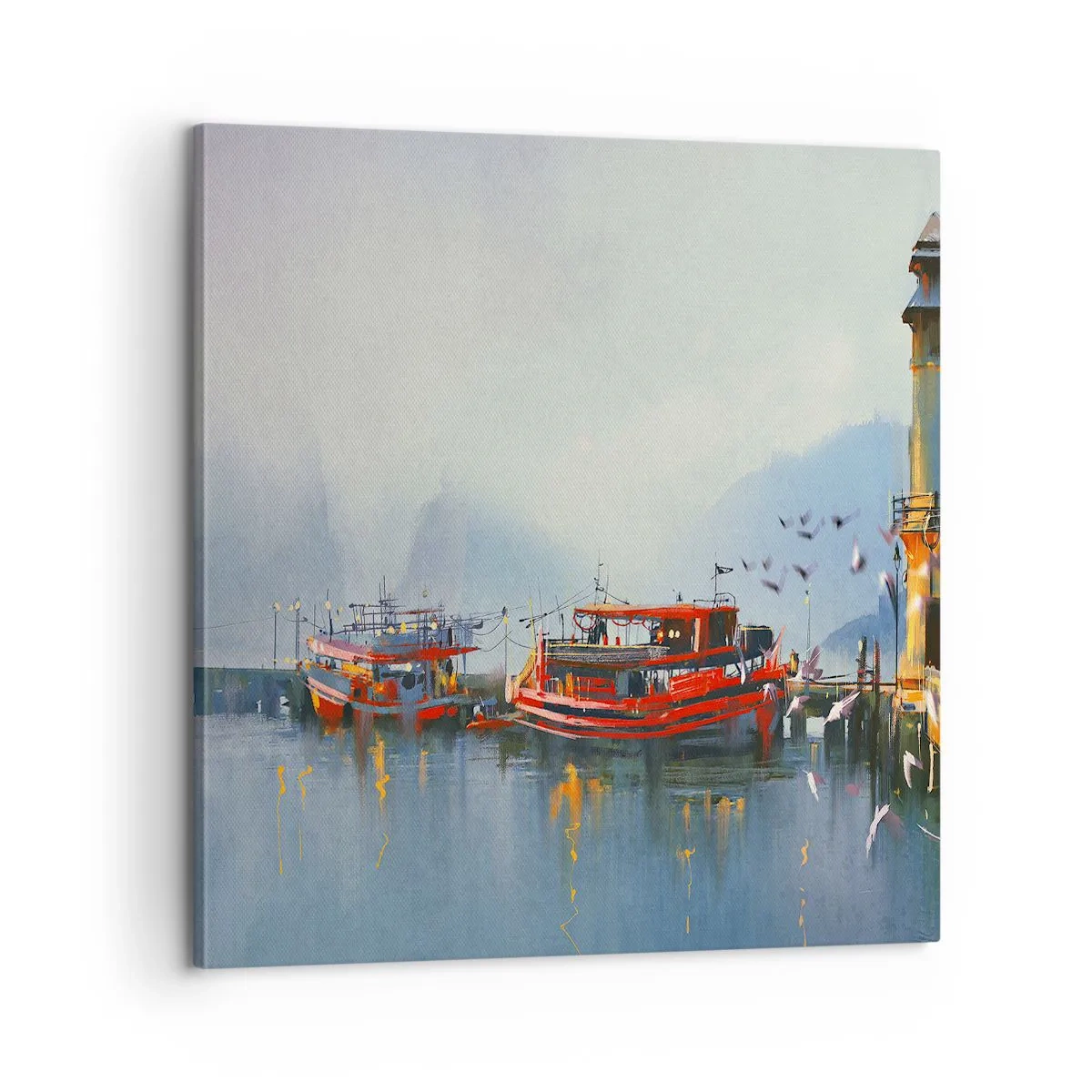 Tablou pe pânză - La capătul lumii - 60x60 cm
