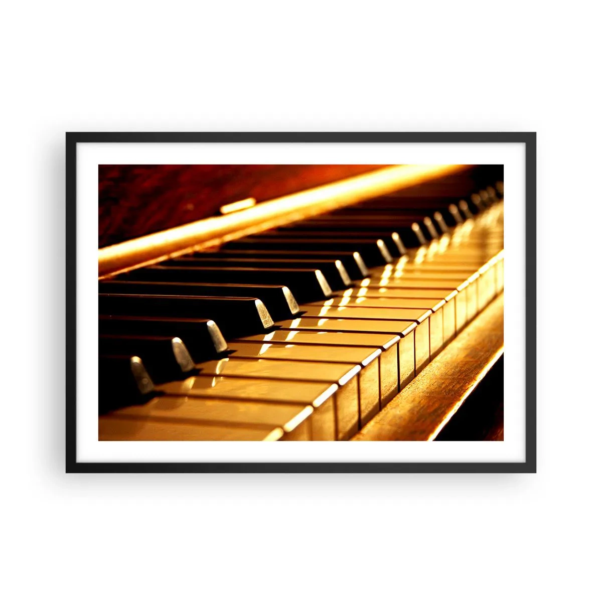 Poster în ramă neagră - Posibilități nelimitate - 70x50 cm