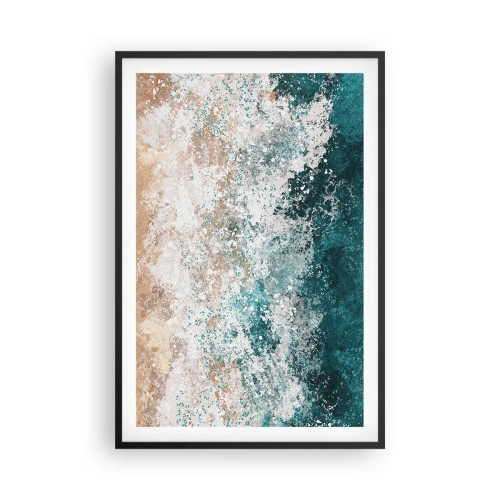 Poster în ramă neagră - Povești despre mare - 61x91 cm