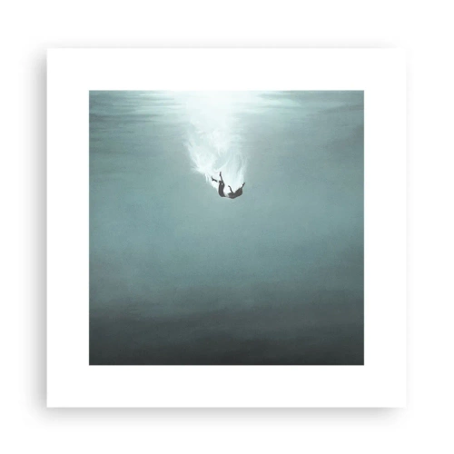 Poster - În îmbrățișarea oceanului - 30x30 cm