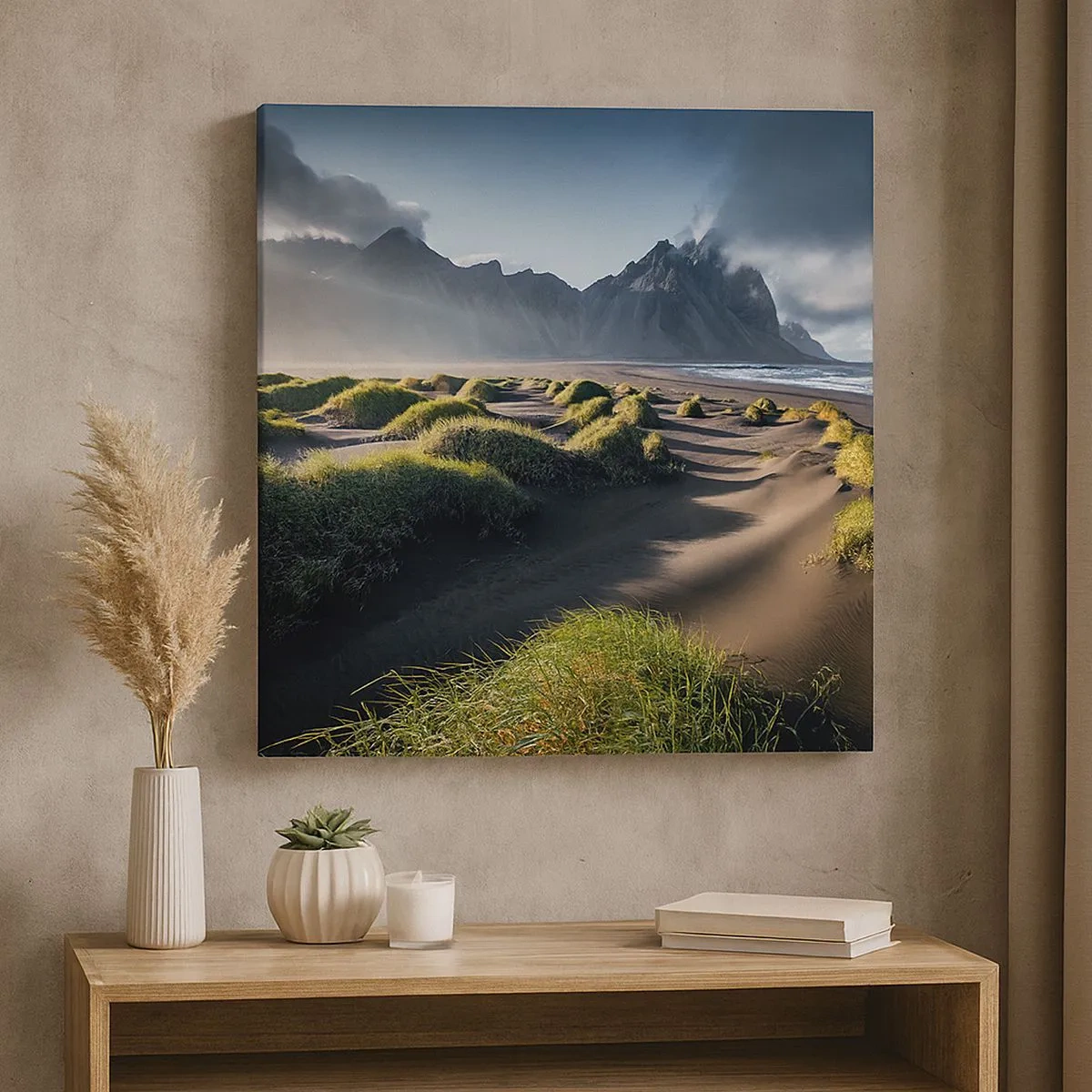 Tablou pe pânză - Armonia elementelor - 30x30 cm