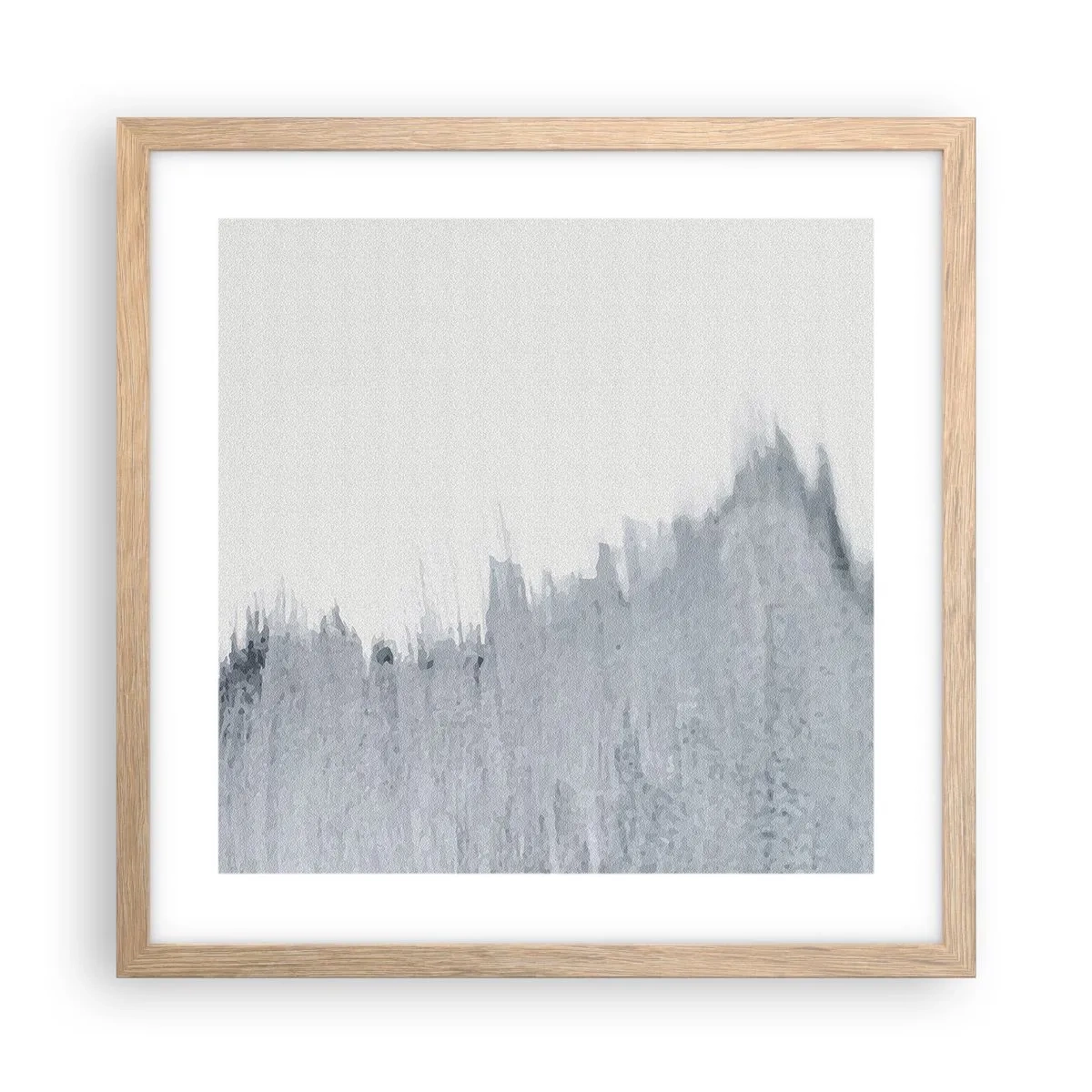 Poster în ramă de stejar deschis - Înregistrare secretă - 40x40 cm