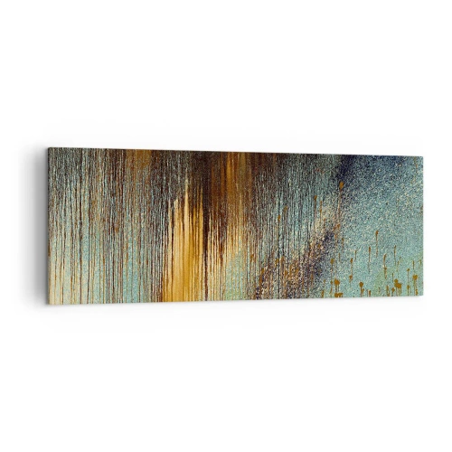 Tablou pe pânză - O compoziție cromatică neaccidentală - 140x50 cm