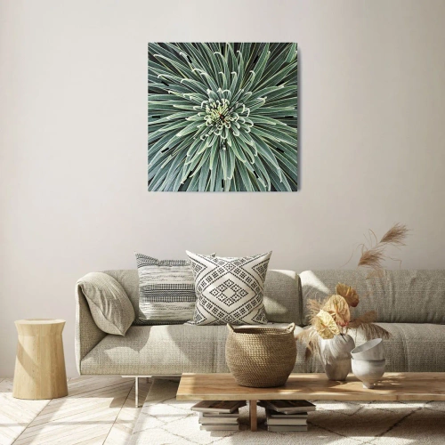 Ceas de perete - Ceas pe sticlă - Nașterea unei stele - 30x30 cm