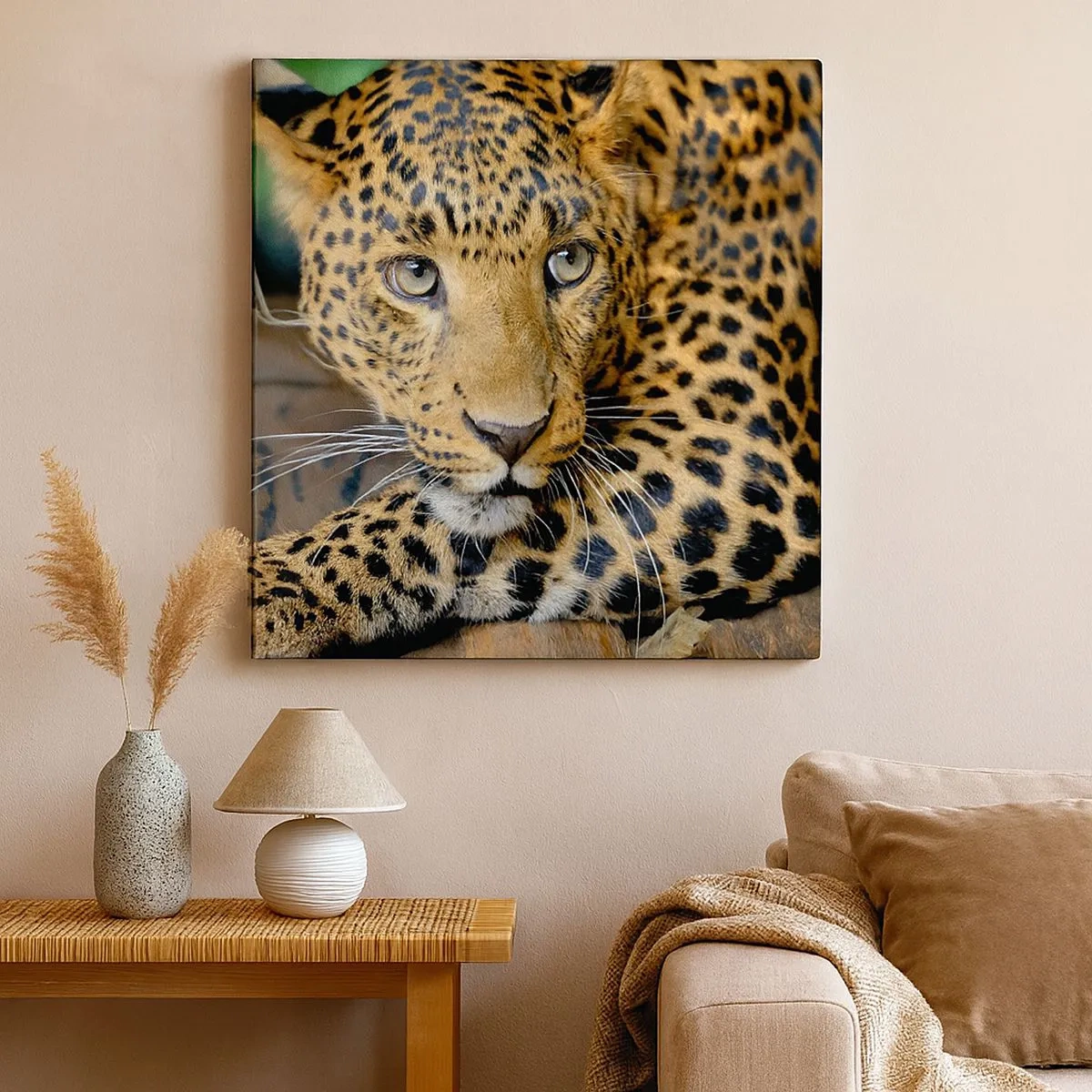 Tablou pe pânză - Nu-ți fie teamă, apropie-te - 30x30 cm