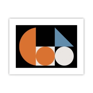 Poster - Sistem de figuri - 40x30 cm