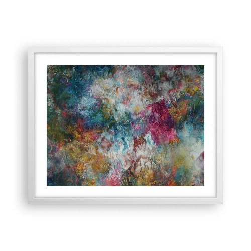 Poster în ramă albă - În plină înflorire - 50x40 cm