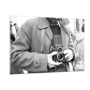 Tablou pe sticlă - În stilul retro - 120x80 cm