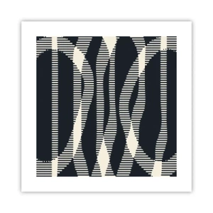 Poster - Încercare de străpungere a întunericului - 40x40 cm