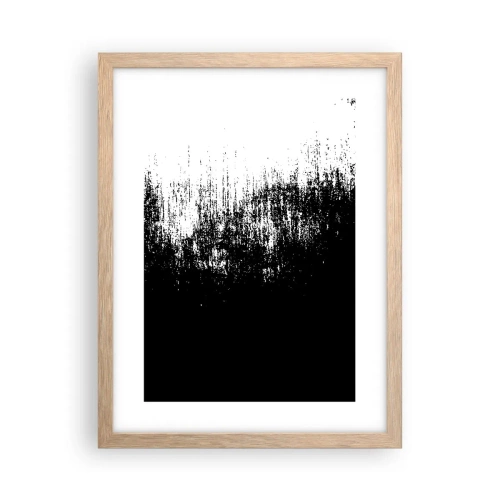 Poster în ramă de stejar deschis - Iar câștigătorul este... - 30x40 cm