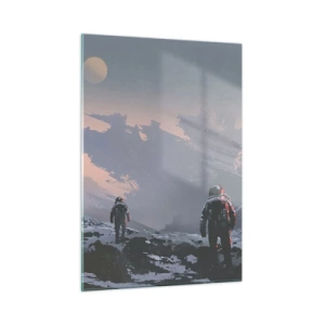 Tablou pe sticlă - Sub o stea necunoscută - 50x70 cm