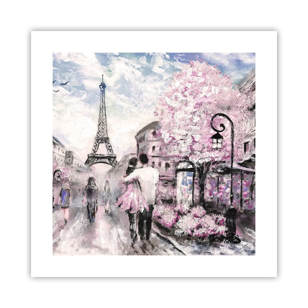 Poster - Dacă ar fi să te îndrăgostești, atunci doar de... - 40x40 cm