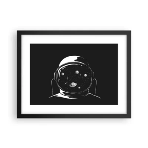 Poster în ramă neagră - Mișto priveliște - 40x30 cm