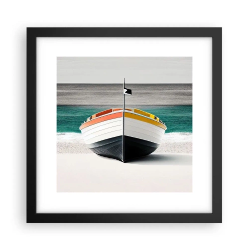 Poster în ramă neagră - În locul ei - 30x30 cm