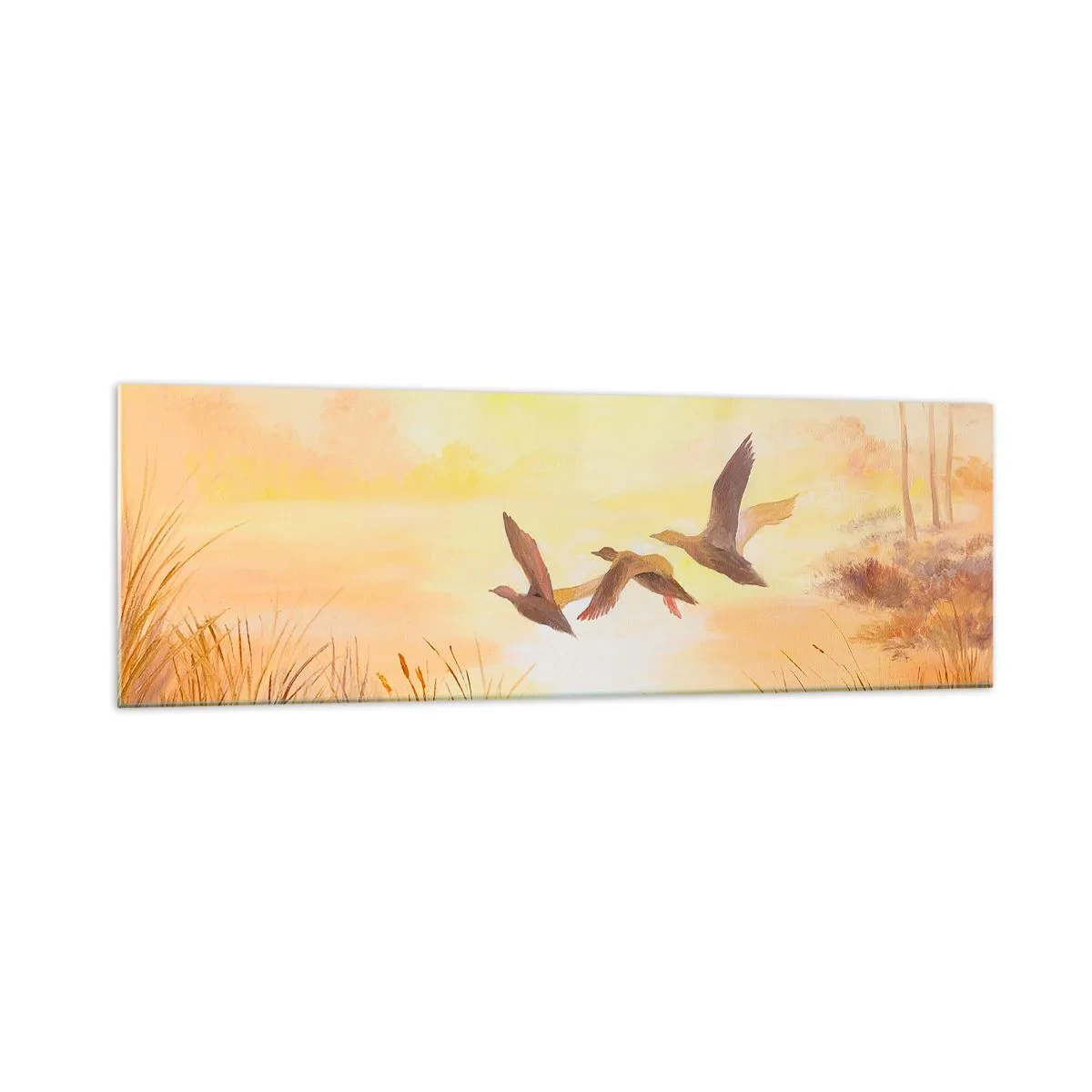 Tablou pe sticlă - Începutul unei lungi călătorii - 160x50 cm
