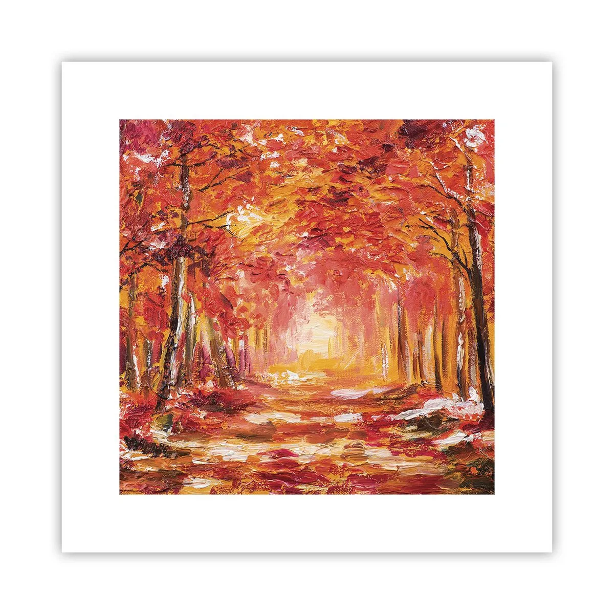 Poster - Pădurea de cupru - 30x30 cm