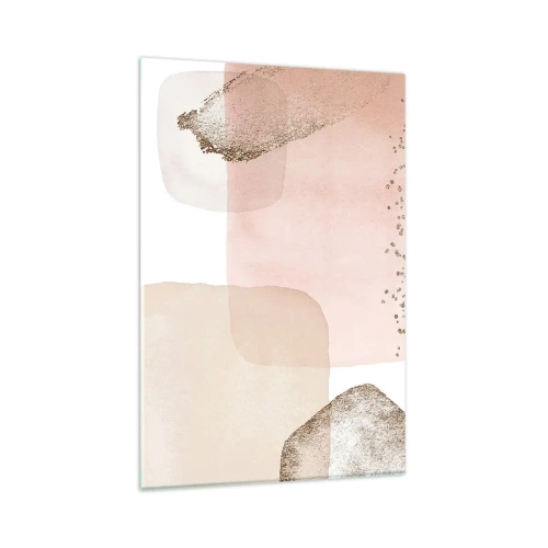 Tablou pe sticlă - O privire prin culoare - 80x120 cm