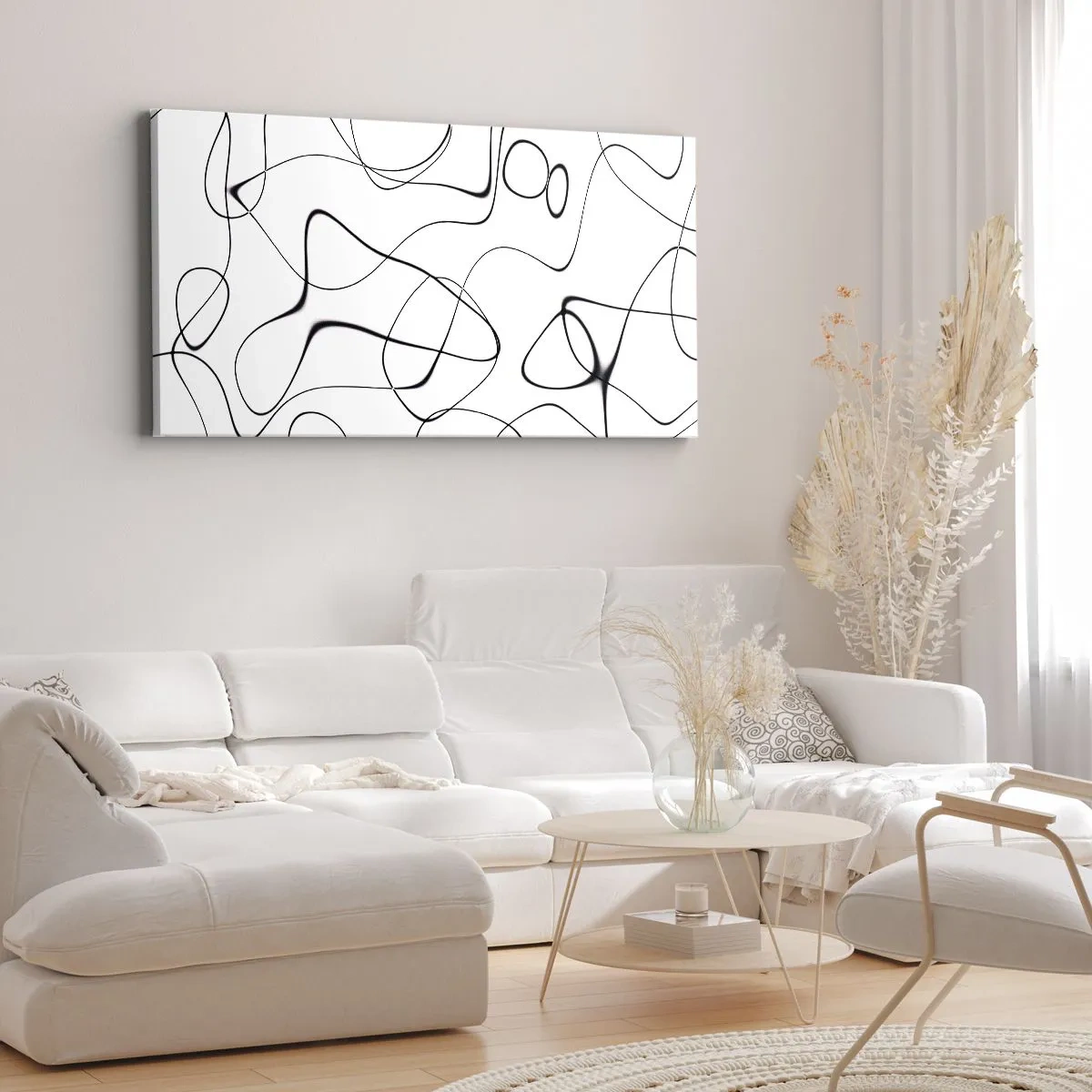 Tablou pe pânză - Căile vieții, căile destinului - 100x40 cm