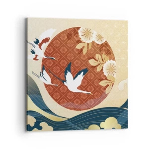Tablou pe pânză - O fabulă japoneză - 70x70 cm
