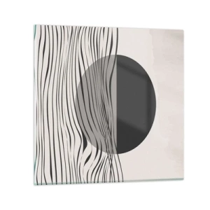 Tablou pe sticlă - Semicompunere - 30x30 cm