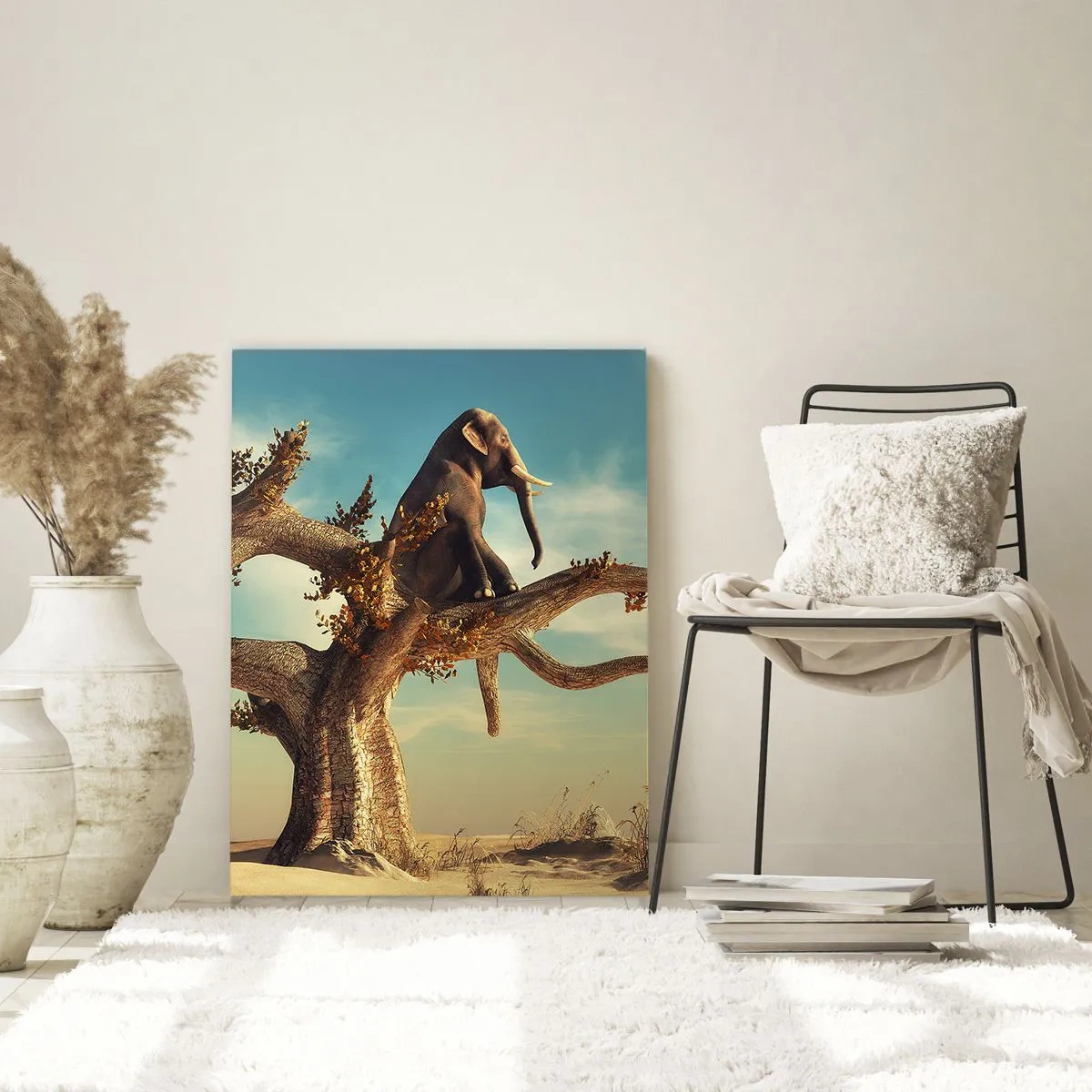 Tablou pe sticlă - Un nou punct de vedere - 70x100 cm