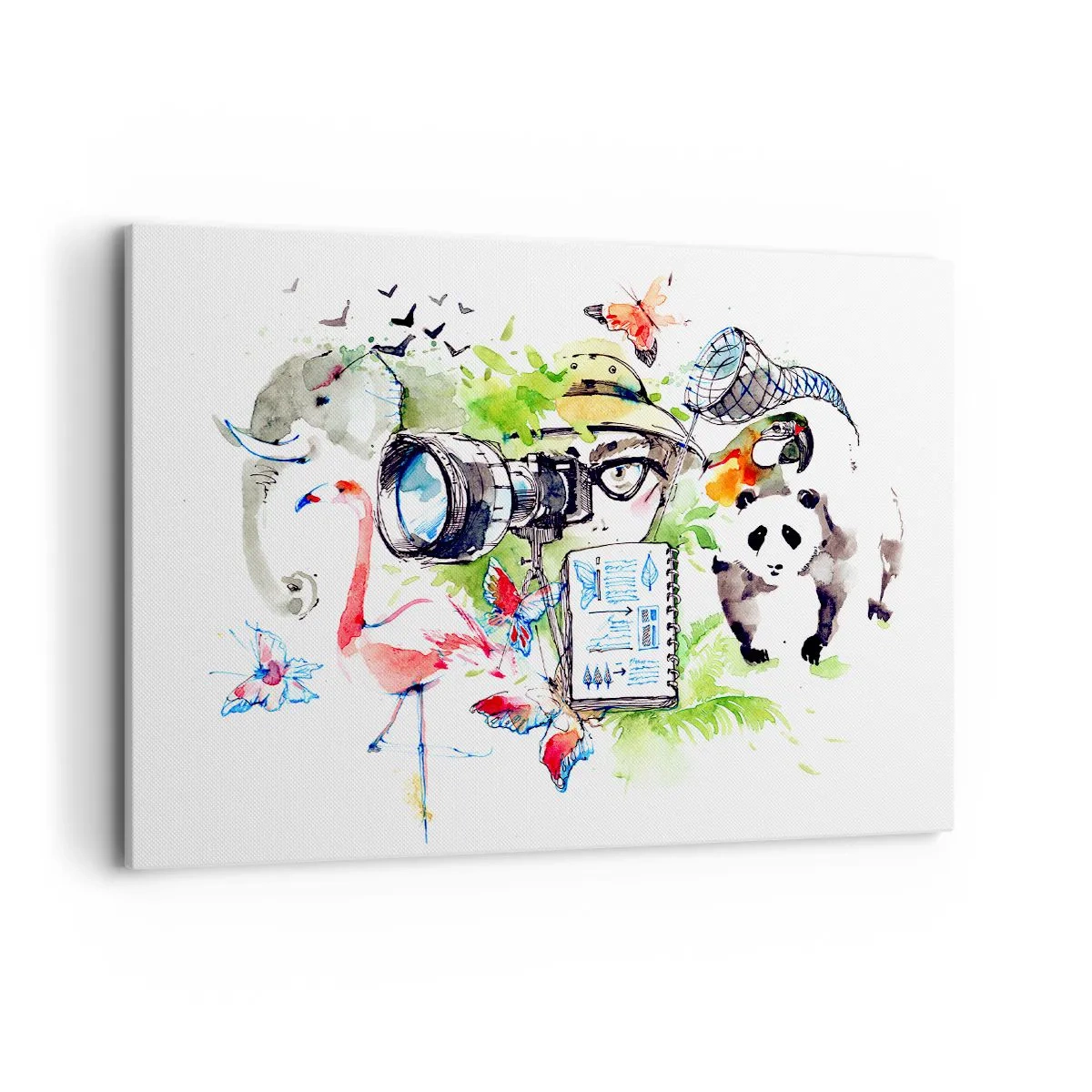 Tablou pe pânză - Prin obiectivul unui călător - 100x70 cm