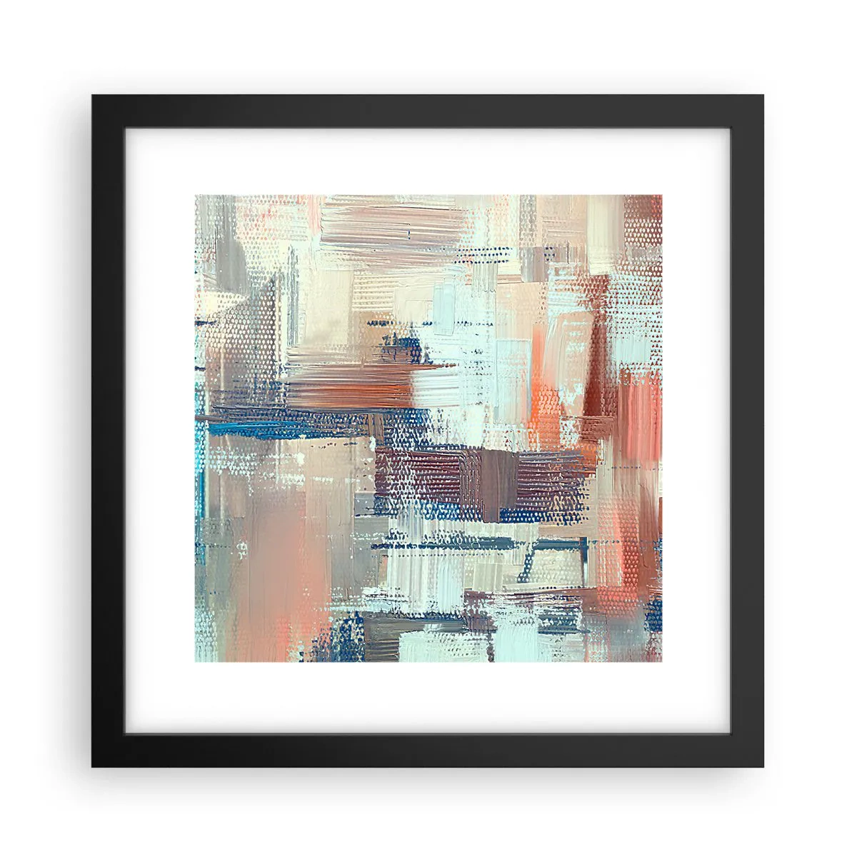 Poster în ramă neagră - Întinde-te spre lumină - 30x30 cm