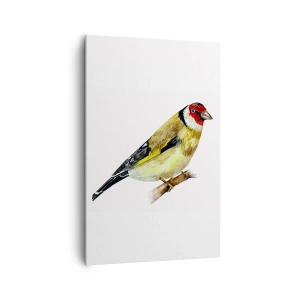 Tablou pe pânză - Portret de pasăre - 80x120 cm