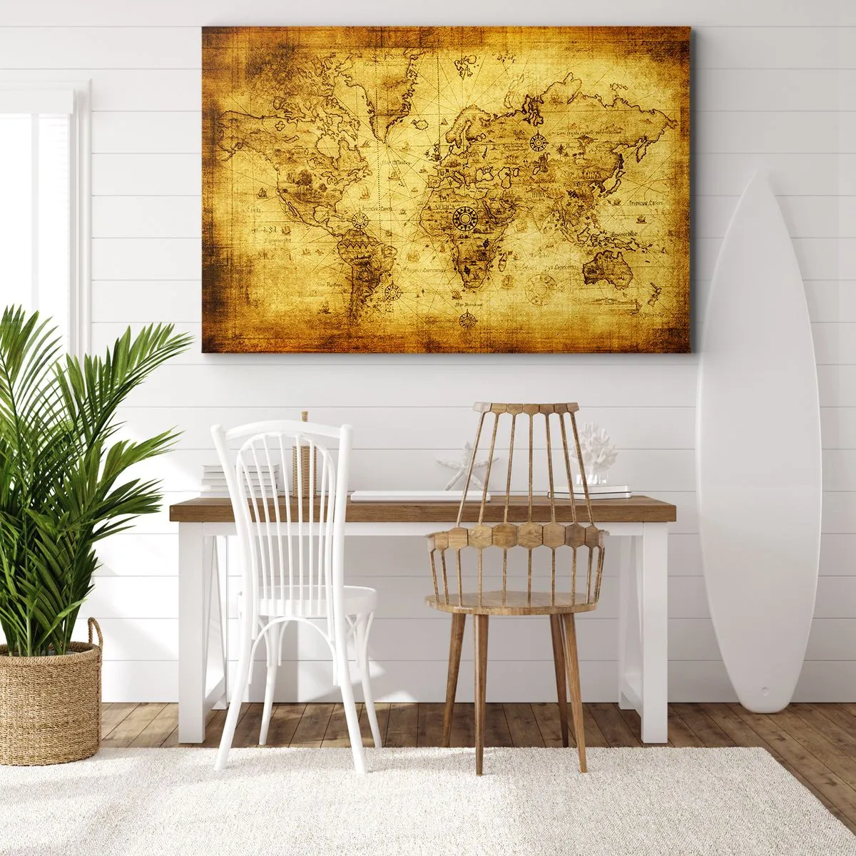 Tablou pe pânză - Această lume ciudată - 70x50 cm