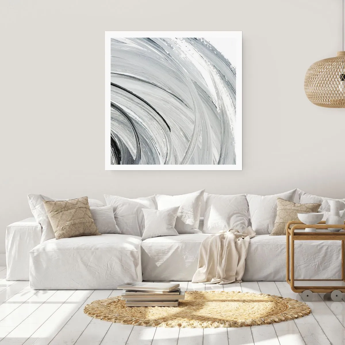 Poster - Compoziție orbitală - 60x60 cm