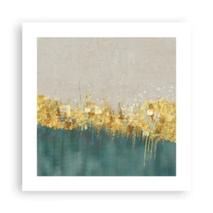 Poster - Frontiera de aur - 40x40 cm