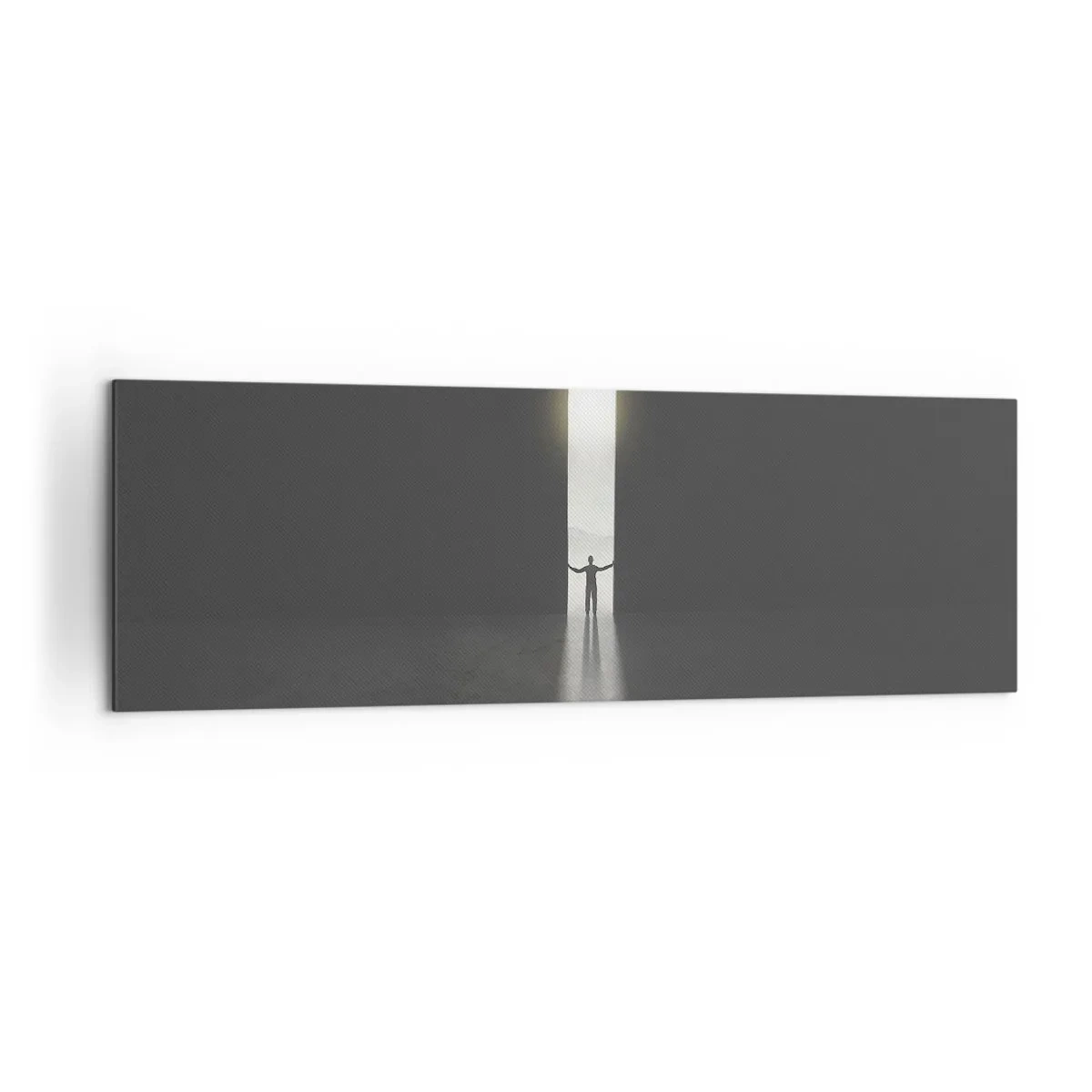 Tablou pe pânză - Un pas spre un viitor luminos - 160x50 cm