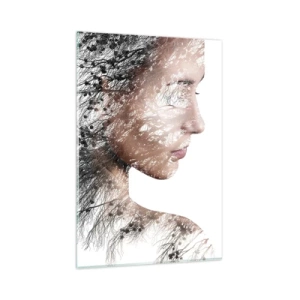 Tablou pe sticlă - Spiritul pădurii - 80x120 cm