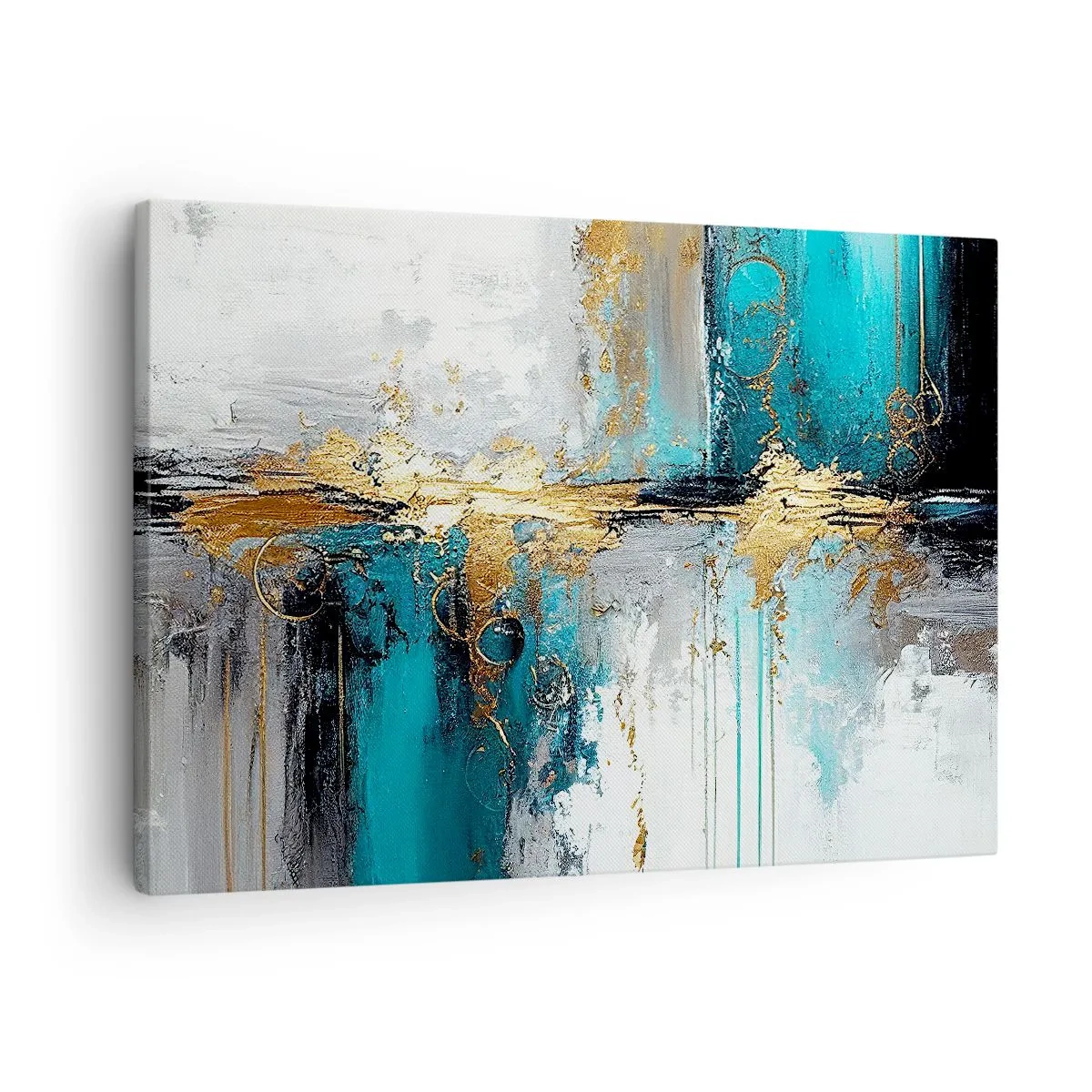 Tablou pe pânză - Totul curge - 70x50 cm