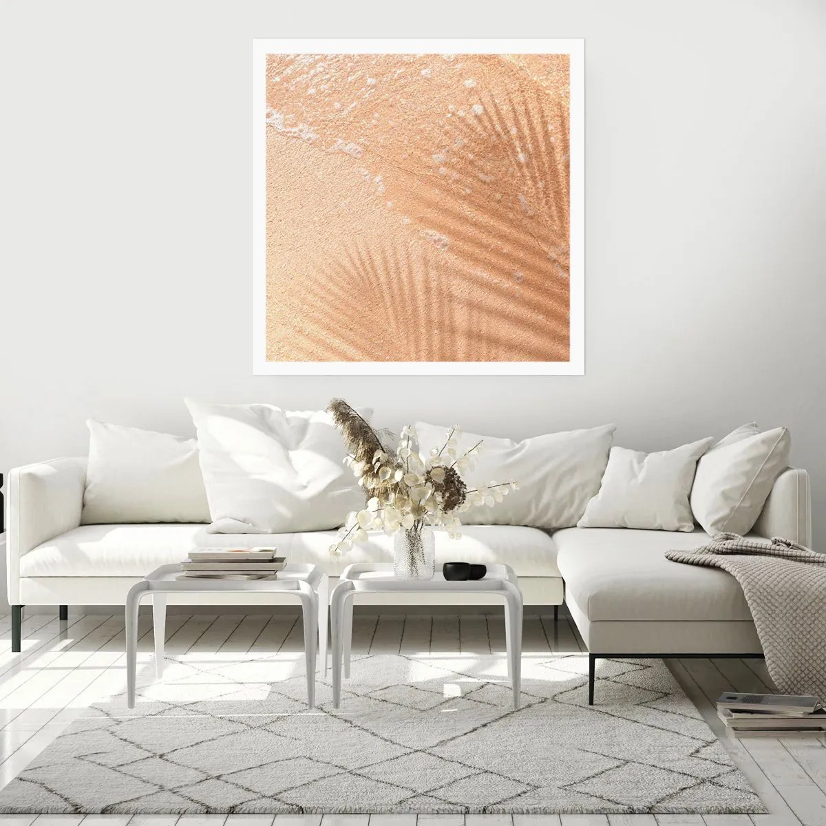 Poster - Umbra unei veri fierbinți - 60x60 cm