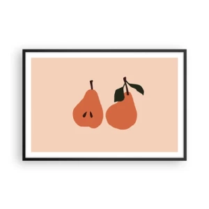 Poster în ramă neagră - Dulceața în sine - 91x61 cm