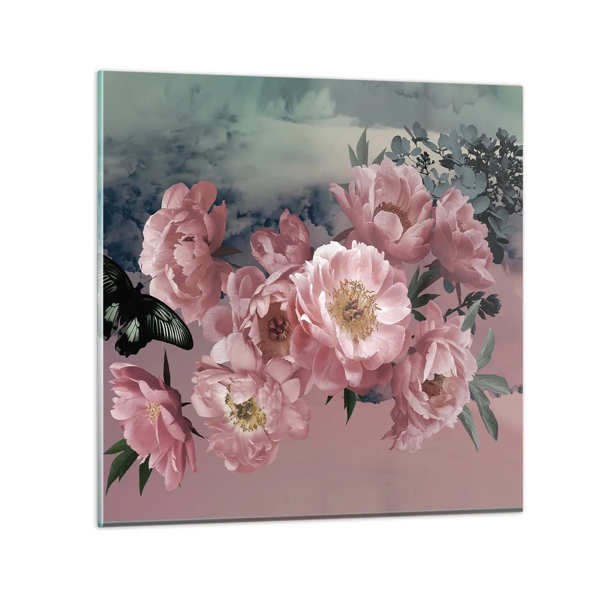 Tablou pe sticlă - Apogeul romantismului - 70x70 cm